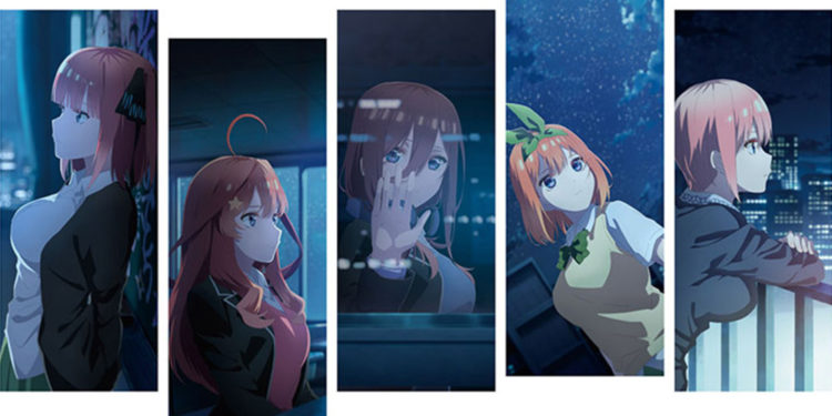 Telah resmi mengumumkan bahwa movie The Quintessential Quintuplets akan resmi ditayangkan mulai 20 Mei 2022 mendatang di Jepang.