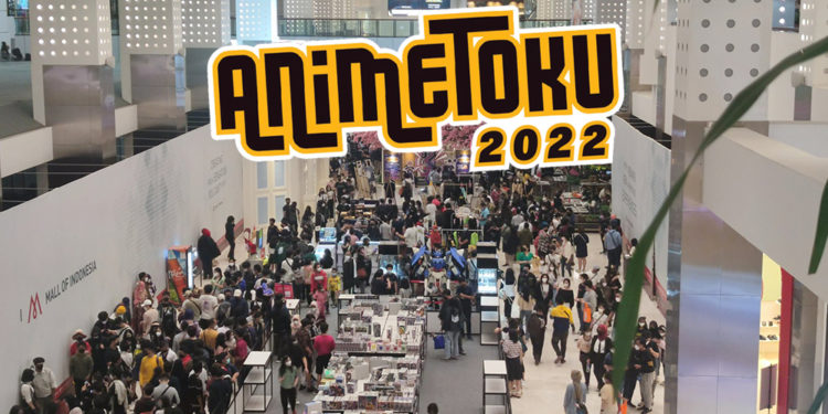 Ramainya AnimeToku 2022 akhir pekan kemarin mendorong pihak penyelenggara untuk menetapkan prokes yang lebih ketat (Foto: @bimok03 via Twitter)