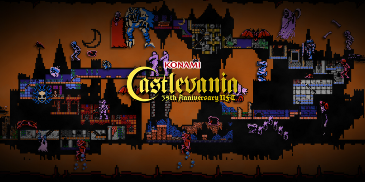 Koleksi NFT Castlevania yang dijual sebagai perayaan anniversary ke-35 tahun franchisenya telah berhasil terjual sampai IDR 2,3 miliar