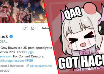 Hari ini akun Twitter resmi Punishing Gray Raven sempat dibobol hacker yang menggunakannya untuk promosi NFT atas nama Elon Musk