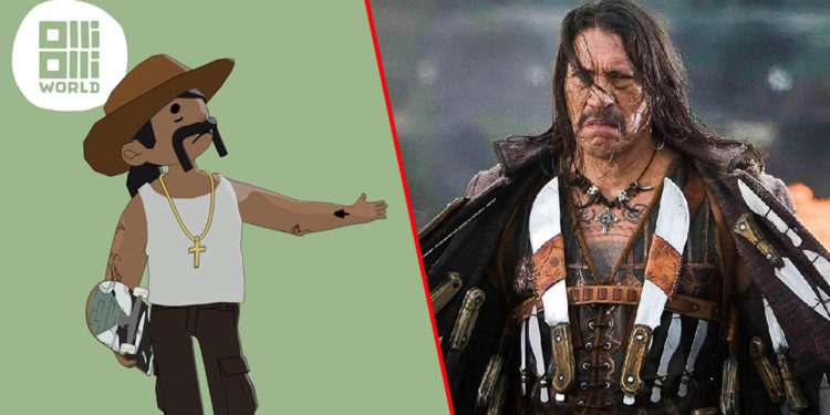 Danny Trejo dipastikan muncul sebagai salah satu NPC unik dalam game petualangan skateboard OlliOlli World yang akan segera rilis minggu depan