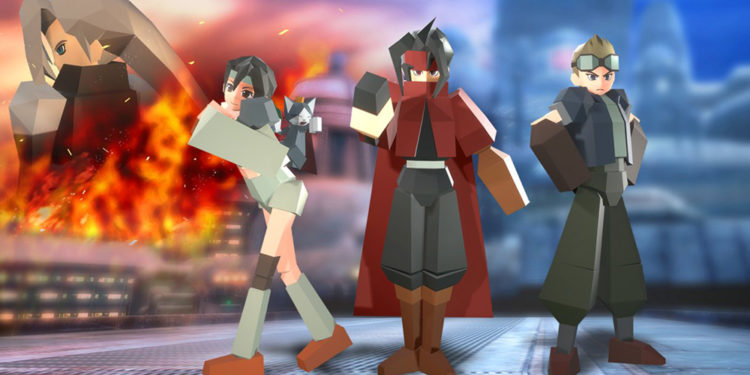 Final Fantasy VII The First Soldier akhirnya kembali menambahkan skin versi jadul untuk karakter Yuffie, Vincent, Cid dan Sephiroth