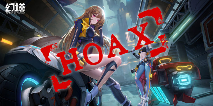 Tiba-tiba sebuah Fanpage dan halaman Twitter "official" Tower of Fantasy dan mengumumkan versi "global" game tersebut. Itu dipastikan hoax.