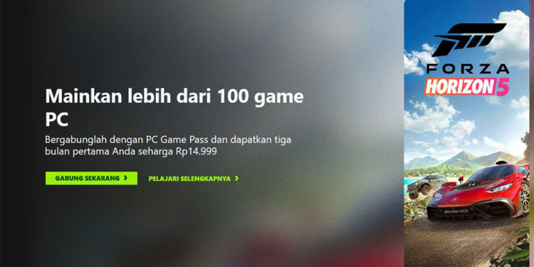 Microsoft telah resmi merilis PC Game Pass di Indonesia. Harga sangat terjangkau untuk gamer tanah air, mulai dari 15 ribu rupiah.