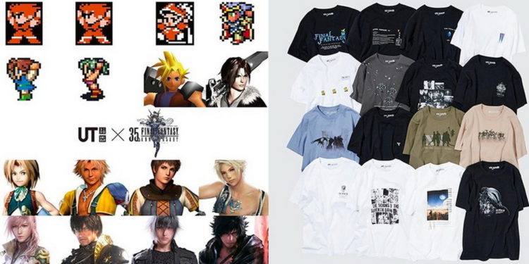 Uniqlo Indonesia Akan Jual Koleksi Kaos Final Fantasy Mulai Pertengahan Mei 2022