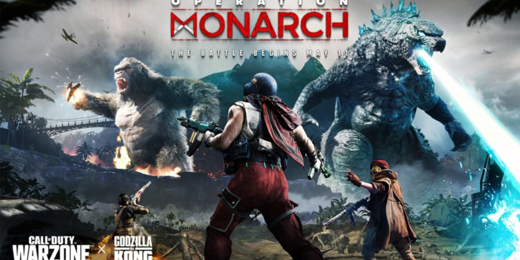 Call of Duty Warzone akan segera mengadakan event kolaborasi dengan Godzilla dan King Kong.