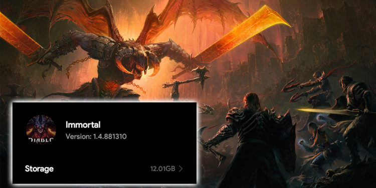 Jika kamu berniat untuk memainkan Diablo Immortal di mobile sepertinya harus menyiapkan kapasitas storage atau penyimpanan yang cukup besar.
