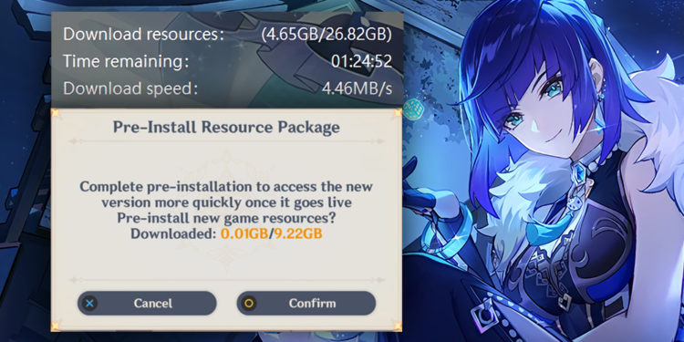 Banyak pemain mengakui kalau Update 2.7 Genshin Impact memiliki ukuran terbesar sejauh ini dibanding semua update sebelumnya