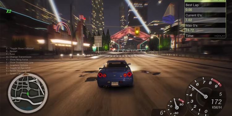 Seorang fans membuat Need for Speed Underground 2 remake yang dibangun pakai Unreal Engine 4 dengan fitur dan visual yang sangat menarik.