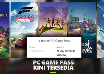 Microsoft telah bekerjasama dengan Grab di Indonesia untuk memberikan promosi langganan PC Game Pass hanya 1 rupiah untuk 3 bulan.