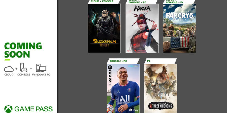 Xbox resmi mengumumkan bahwa akan memasukkan 5 game baru ke Game Pass seperti FIFA 22, Far Cry 5, dan juga Naraka Bladepoint sekaligus.