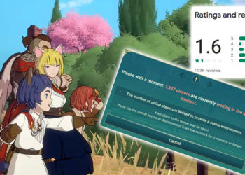 Rating Ni no Kuni: Cross Worlds di Google Play telah anjlok drastis ke angka 1.6 yang dikarenakan review bomb selama beberapa hari terakhir.