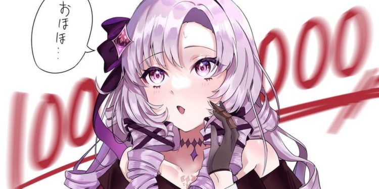 Hanya selang dua minggu sejak debutnya, VTuber Hyakumantenbara Salome dari Nijisanji telah berhasil menembus 1 juta subscriber