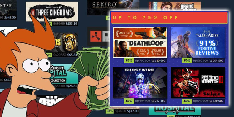 Steam Summer Sale akhirnya telah resmi dimulai mulai 24 Juni ini hingga 7 Juli mendatang waktu Indonesia. Ada banyak banget diskon menarik.