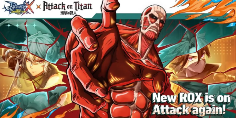 Perayaan anniversary pertama Ragnarok X: Next Generation juga akan diisi event kolaborasi dengan Attack on Titan