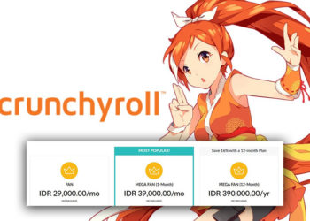 Crunchyroll telah memperbarui layanan streaming dan tersedia di Indonesia. Kalian bisa berlangganan mulai dari 29 ribu rupiah per-bulan.