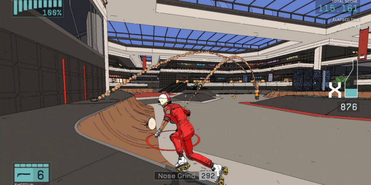 Nyobain Rollerdrome, Kombinasi Seru Game Rollerskate dan Shooter!