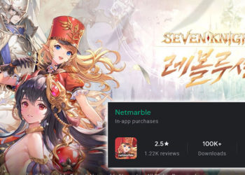 Seven Knights Revolution mendapatkan review dan rating buruk di Google Play pada awal rilis dimana game tersebut mendapatkan rating 2.5.
