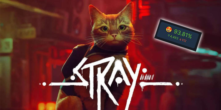 kesuksesan Stray juga bisa dilihat dari Steam yang mendapatkan resepsi Overwhelmingly Positive dimana mayoritas gamer sangat menyukainya..