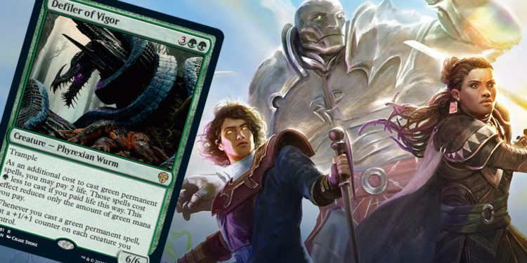 Inilah Preview Kartu ‘Defiler of Vigor’ dari Magic the Gathering: Dominaria United
