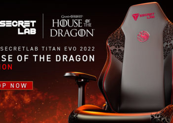 Secretlab telah mengumumkan TITAN Evo 2022 Edisi House of The Dragon yang adalah hasil kerjasamanya dengan Warner Bros.