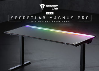 Secretlab akhirnya mengumumkan meja gaming terbarunya - MAGNUS Pro Sit-to-Stand Metal Desk yang cukup solid dengan berbagai fitur menarik.