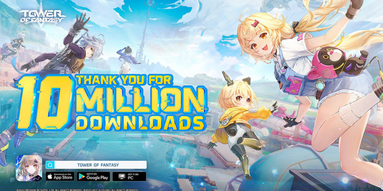 Tower of Fantasy versi global dipastikan sudah mendapatkan 10 juta download hanya dalam kurun waktu 11 hari untuk mobile dan PC.