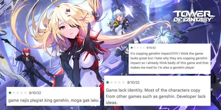 Tower of Fantasy sudah bisa di download melalui di Google Play dan para oknum sudah mulai memberikan review bintang 1 yang tak relevan.