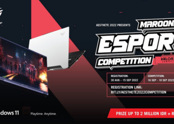 ASUS Republic of Gamers mensponsori acara Marooners Esport Competition sebagai bagian dari AESTHETE 2022.