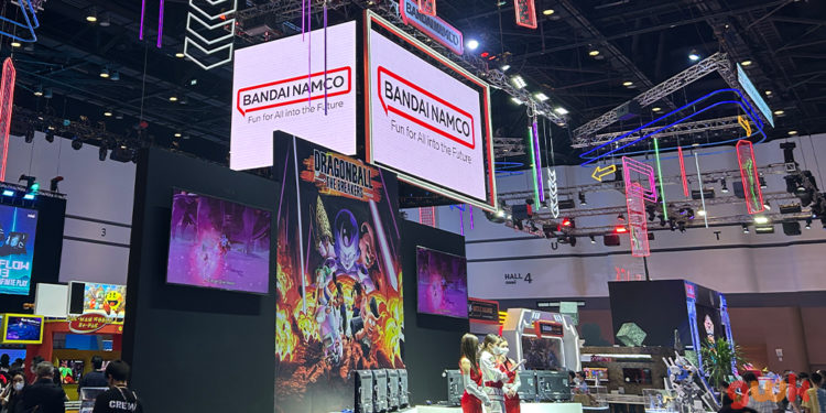 Kunjungan kami ke Thailand Game Show 2022 terutama juga untuk mampir langsung ke booth Bandai Namco yang begitu mengundang