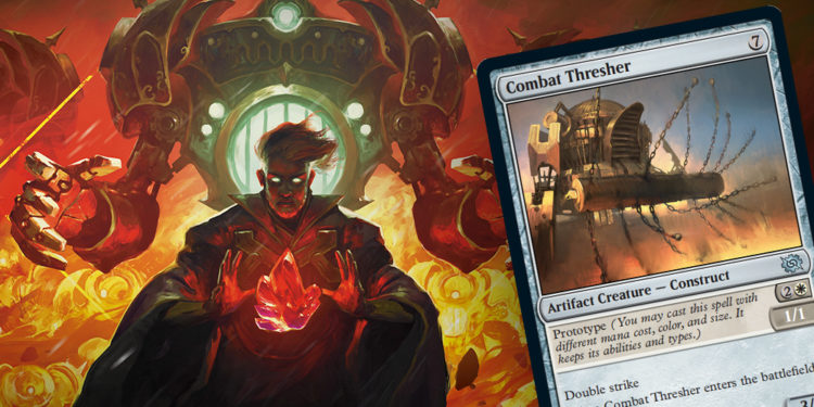 Preview lebih dekat dengan kartu Combat Thresher yang lumayan OP dari set Magic the Gathering: The Brother's War