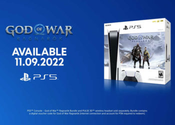 Sony telah resmi mengumumkan PlayStation 5 Bundle God of War Ragnarok yang akan dirilis bersamaan dengan gamenya pada 9 November mendatang.