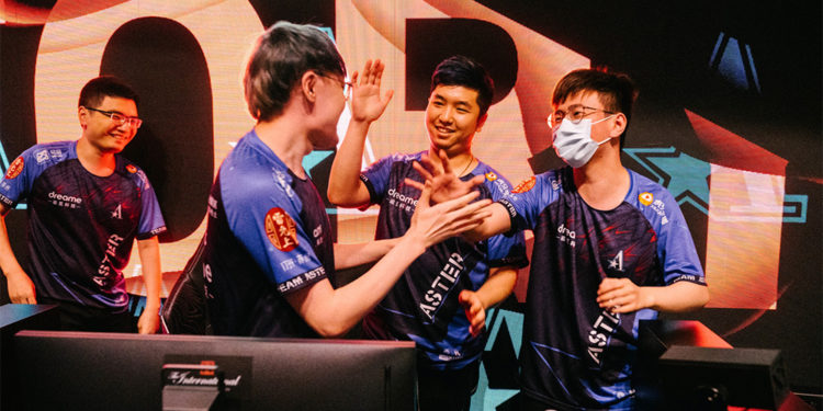 Team Aster menjadi satu-satunya tim asal China yang bertahan di The International 2022 setelah berhasil menyingkirkan kandidat juara PSG.LGD.