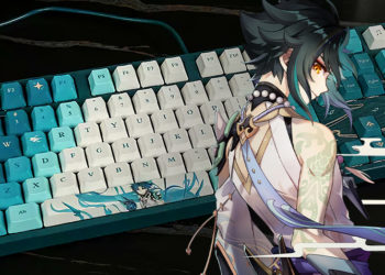 HoYoverse akan kembali menjual merchandise Genshin Impact berupa keyboard mekanikal yang kali ini membawa tema karakter Xiao