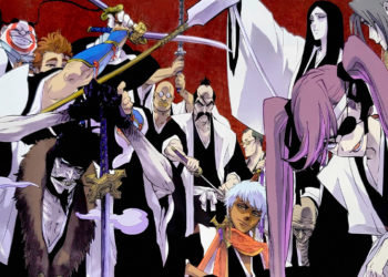 Tite Kubo telah menggambar ilustrasi spesial Bleach yang akhirnya memperlihatkan skuad kapten dari Gotei 13 di masa dulu