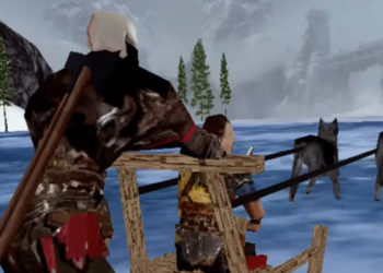 Inilah jadinya jika God of War Ragnarok hadir sebagai game di era PS1 dengan grafis jadul yang khas