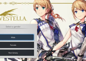 Harvestella telah dipastikan akan memberikan pilihan kepada para pemain untuk memilih gender Non-binary, disamping Male dan juga Female.