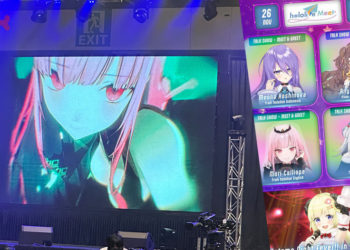 Kami mendapat kesempatan melakukan sesi meet & greet serta nonton konser berbagai talent VTuber dari Hololive di Anime Festival Asia 2022.