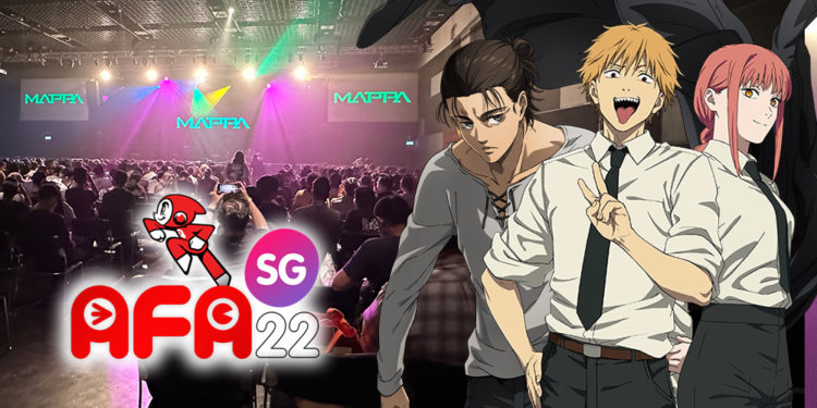 Studio MAPPA ikut mengisi sesi presentasi di panggung utama Anime Festival Asia 2022 yang ramai dihadiri para fans