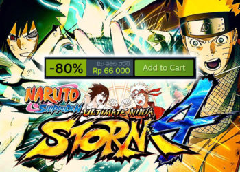 Naruto Shippuden Ultimate Ninja Storm 4 telah mendapatkan diskon gila-gilaan hingga 80% di Steam sejak 17 November kemarin.
