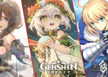 Inilah ranking pendapatan dari 7 game mobile RPG anime tereksis sepanjang minggu pertama November 2022