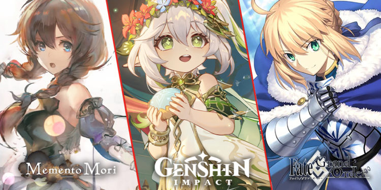 Inilah ranking pendapatan dari 7 game mobile RPG anime tereksis sepanjang minggu pertama November 2022