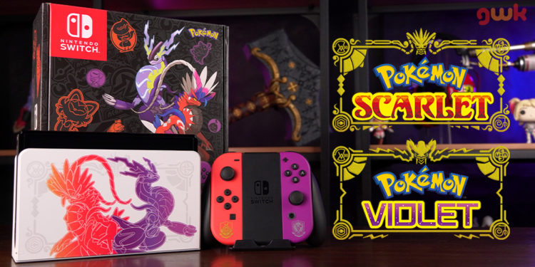 Nintendo Switch OLED edisi Pokémon Scarlet dan Violet hadir dengan desain serta perpaduan warna yang begitu keren