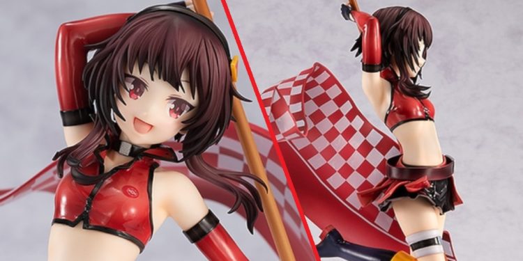 Good Smile Company telah membuka sesi pre-order untuk figure Megumin Konosuba Race Queen, figure ini dibanderol IDR 2.85 Juta