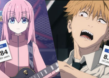 Forum anime terbesar - MyAnimeList memperlihatkan anime Bocchi the Rock memiliki rating yang lebih tinggi dibandingkan anime Chainsaw Man.