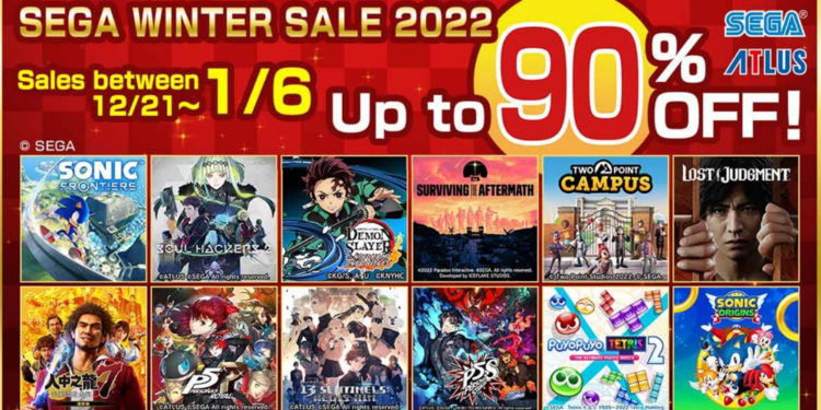 Akhirnya SEGA telah resmi membuka Winter Sale 2022 yang dibanjiri dengan banyak diskon menarik dari game klasik hingga terbaru