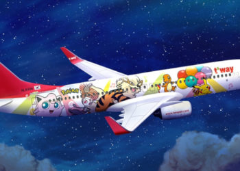 T'way Airlines hadirkan Pikachu Jet pertama di Korea dan resmi bergabung menjadi bagian anggota Pokemon Air Adventures