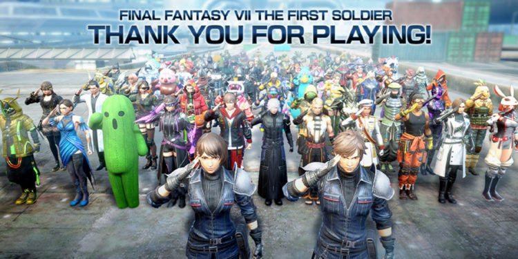 Mulai tanggal 11 Januari ini Square Enix akhirnya telah resmi mematikan Final Fantasy VII: The First Soldier