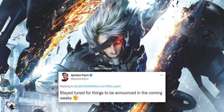 Rumor kebangkitan Metal Gear Rising Revengeance muncul dan semakin kuat berkat cuitan sang aktor pengisi suara - Quinton Flynn.