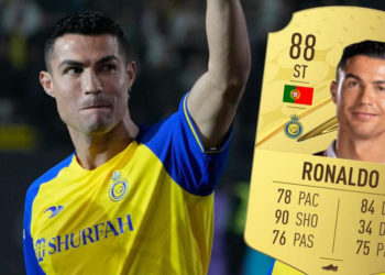 Rating keseluruhan Ronaldo sekarang 88, dua lebih rendah dari 90 ketika FIFA 23 pertama kali dirilis pada bulan September.